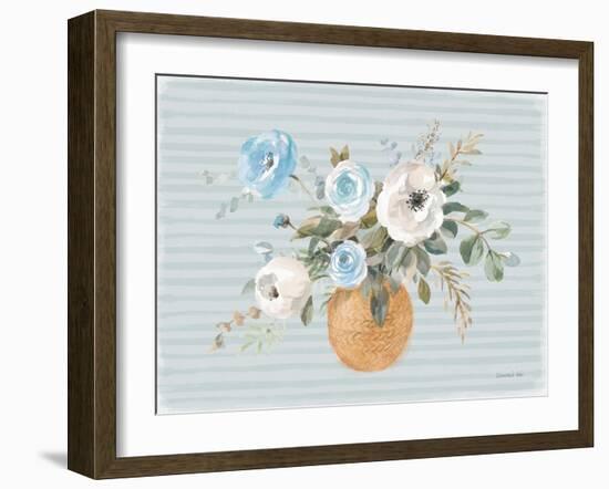 Blooms of Spring I Coastal-Danhui Nai-Framed Art Print