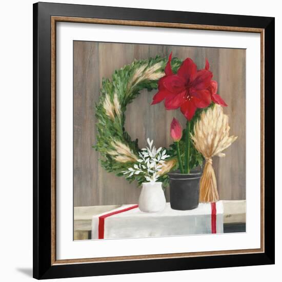 Blooms of the Season Dark-Julia Purinton-Framed Art Print