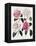 Blooms of Various Flowered Camellia-Mrs Withers-Framed Premier Image Canvas
