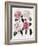 Blooms of Various Flowered Camellia-Mrs Withers-Framed Giclee Print