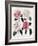 Blooms of Various Flowered Camellia-Mrs Withers-Framed Giclee Print