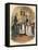 Bloomsbury Christening, C1900-George Cruikshank-Framed Premier Image Canvas