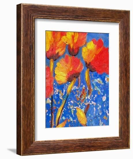 Bloomtime One-Ruth Palmer-Framed Art Print