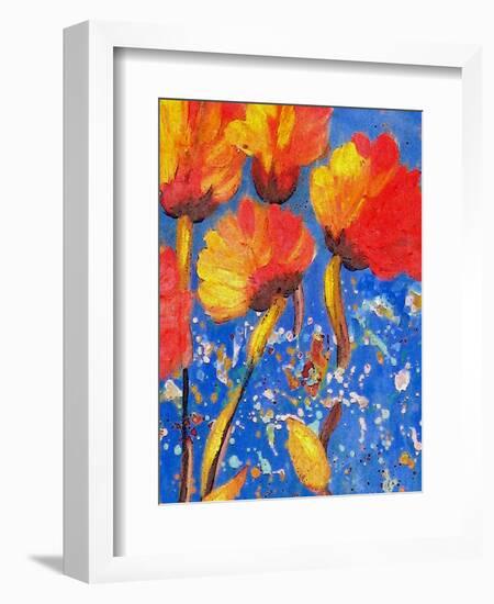 Bloomtime One-Ruth Palmer-Framed Art Print