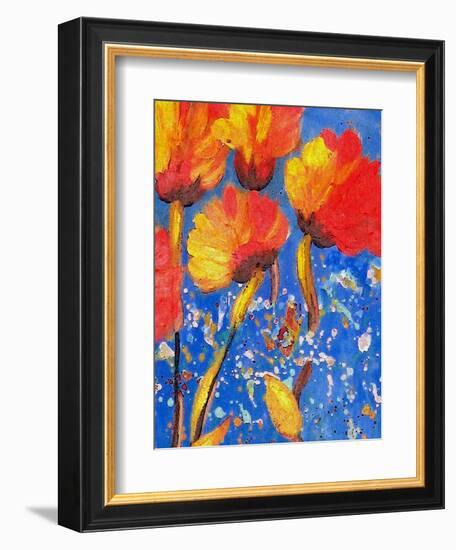 Bloomtime One-Ruth Palmer-Framed Art Print