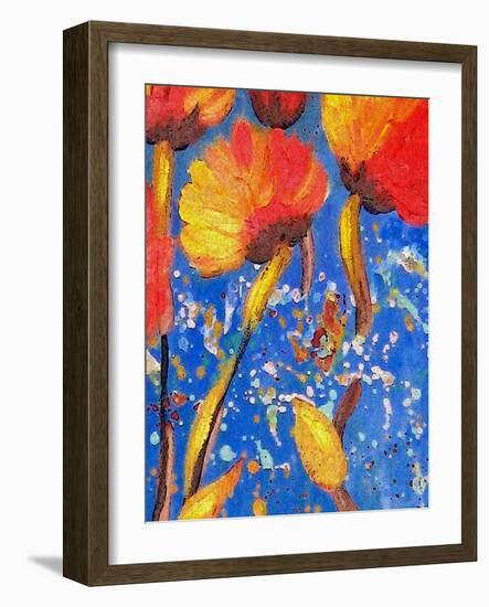 Bloomtime Two-Ruth Palmer-Framed Art Print