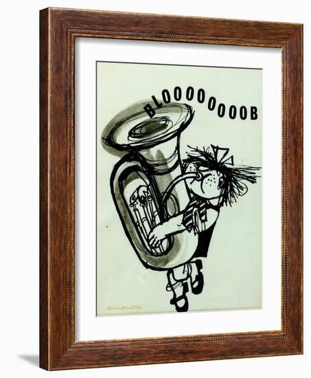 Blooooob!-Brenda Brin Booker-Framed Giclee Print