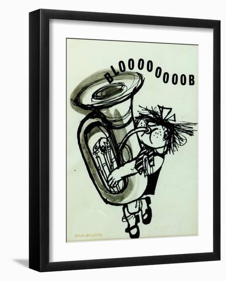 Blooooob!-Brenda Brin Booker-Framed Giclee Print