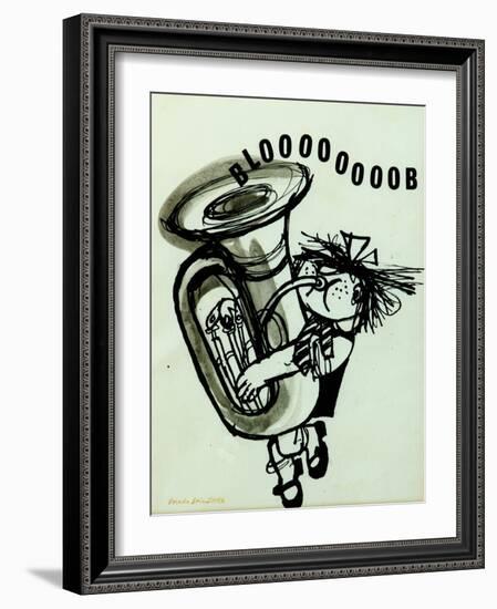 Blooooob!-Brenda Brin Booker-Framed Giclee Print