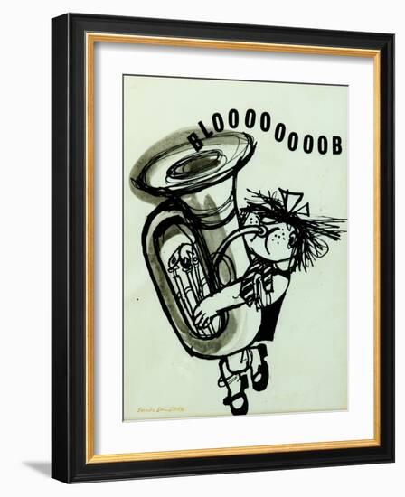 Blooooob!-Brenda Brin Booker-Framed Giclee Print