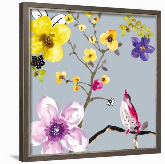 Blossom Birds I-Sandra Jacobs-Framed Art Print