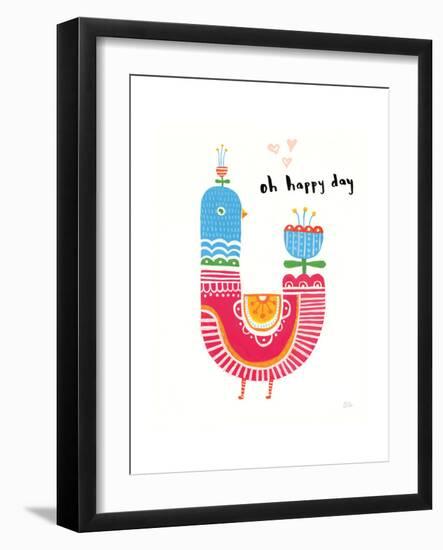 Blossom Birds I-Melissa Averinos-Framed Art Print