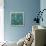 Blossom Blues-Daphne Brissonnet-Framed Stretched Canvas displayed on a wall