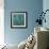 Blossom Blues-Daphne Brissonnet-Framed Art Print displayed on a wall