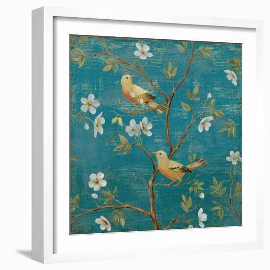 Blossom Blues-Daphne Brissonnet-Framed Premium Giclee Print