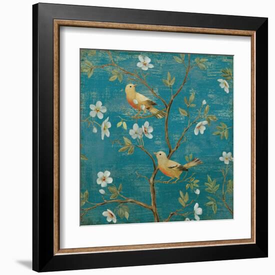 Blossom Blues-Daphne Brissonnet-Framed Art Print