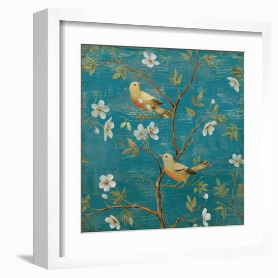 Blossom Blues-Daphne Brissonnet-Framed Art Print