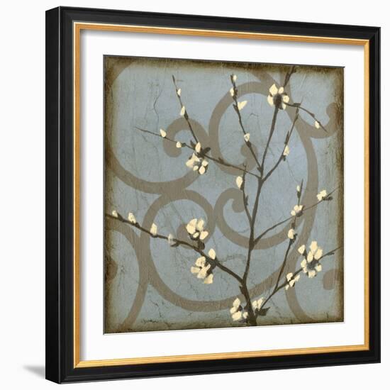 Blossom Branch II-Jennifer Goldberger-Framed Premium Giclee Print