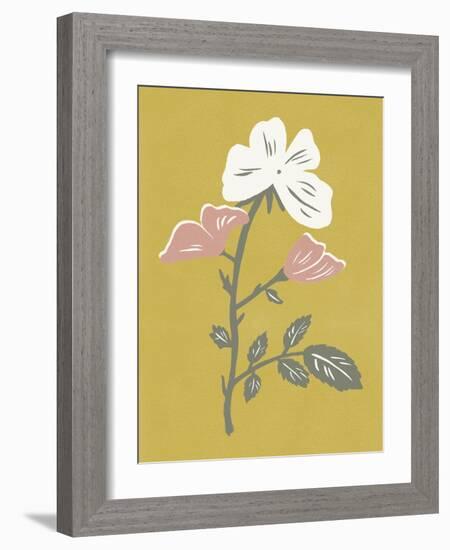 Blossom Bud I-Melissa Wang-Framed Art Print