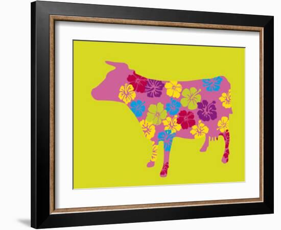 Blossom Cow-Lyonel Maillot-Framed Art Print