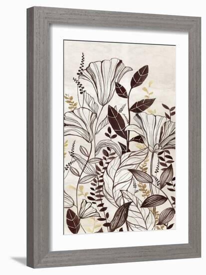 Blossom Dance I-Alex Black-Framed Art Print