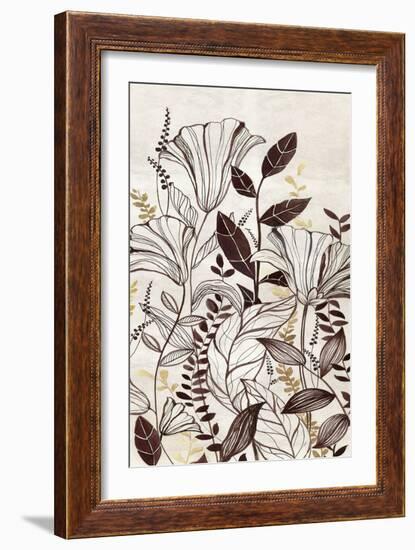 Blossom Dance I-Alex Black-Framed Art Print