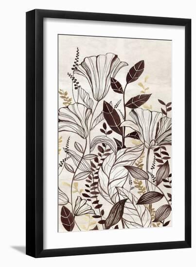 Blossom Dance I-Alex Black-Framed Art Print