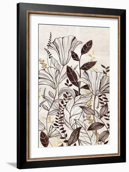 Blossom Dance I-Alex Black-Framed Art Print