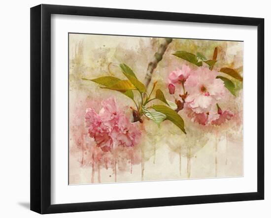 Blossom Elegance II-Leda Robertson-Framed Art Print