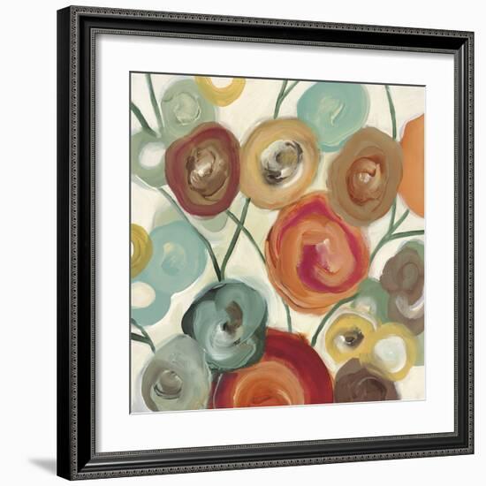 Blossom I-Cat Tesla-Framed Art Print