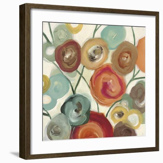 Blossom I-Cat Tesla-Framed Art Print