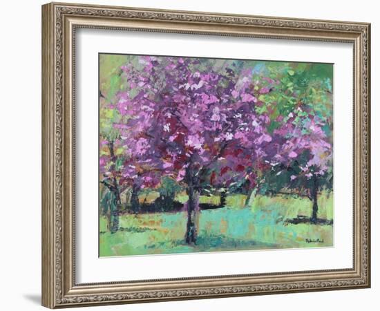 Blossom In The Park-Sylvia Paul-Framed Giclee Print