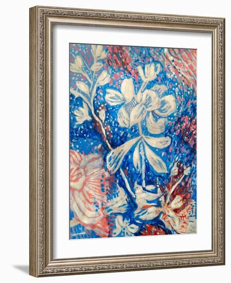 Blossom In The Rain And Sunshine-Mary Smith-Framed Giclee Print