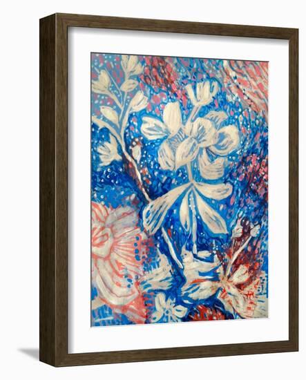 Blossom In The Rain And Sunshine-Mary Smith-Framed Giclee Print