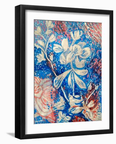 Blossom In The Rain And Sunshine-Mary Smith-Framed Giclee Print