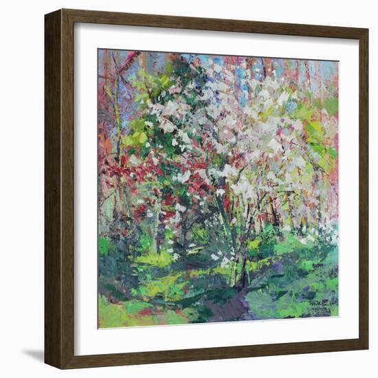 Blossom in the Wood-Sylvia Paul-Framed Giclee Print