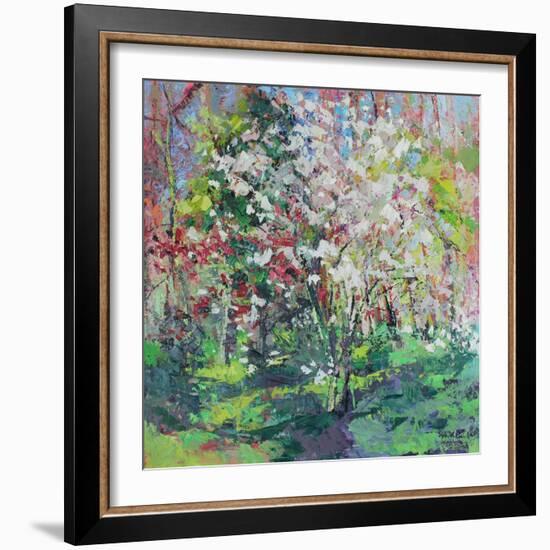 Blossom in the Wood-Sylvia Paul-Framed Giclee Print