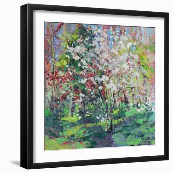 Blossom in the Wood-Sylvia Paul-Framed Giclee Print