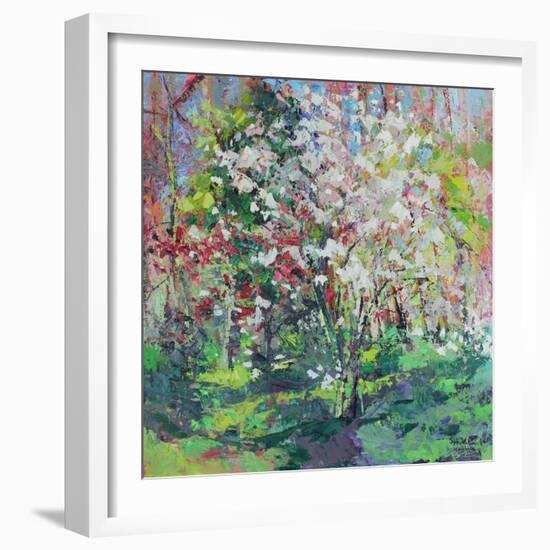 Blossom in the Wood-Sylvia Paul-Framed Giclee Print