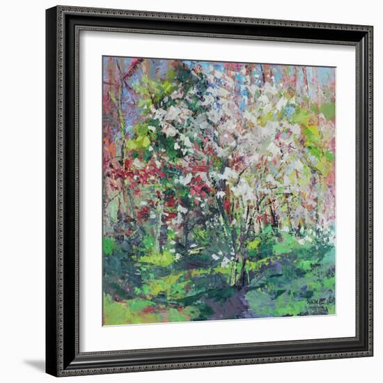 Blossom in the Wood-Sylvia Paul-Framed Giclee Print