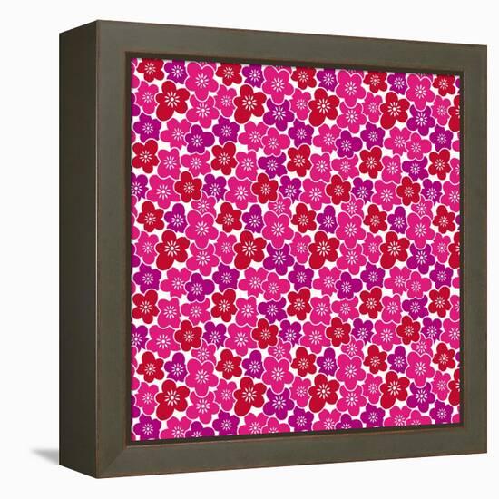 Blossom Party-null-Framed Premier Image Canvas