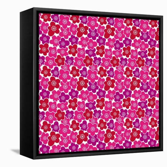 Blossom Party-null-Framed Premier Image Canvas