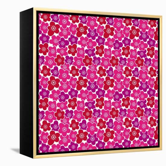 Blossom Party-null-Framed Premier Image Canvas