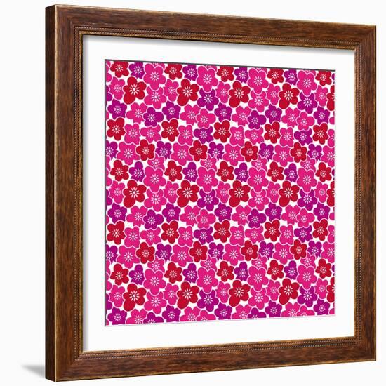 Blossom Party-null-Framed Giclee Print