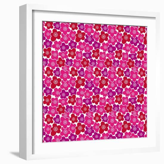 Blossom Party-null-Framed Giclee Print