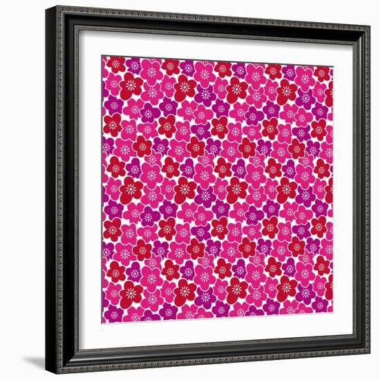 Blossom Party-null-Framed Giclee Print