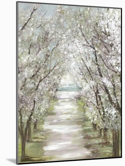 Blossom Pathway-Allison Pearce-Mounted Art Print