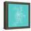 Blossom Pop Aqua-Jan Weiss-Framed Stretched Canvas