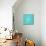 Blossom Pop Aqua-Jan Weiss-Mounted Art Print displayed on a wall