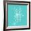 Blossom Pop Aqua-Jan Weiss-Framed Premium Giclee Print